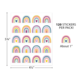 Oh Happy Day Rainbows Stickers Alternate Image SIZE