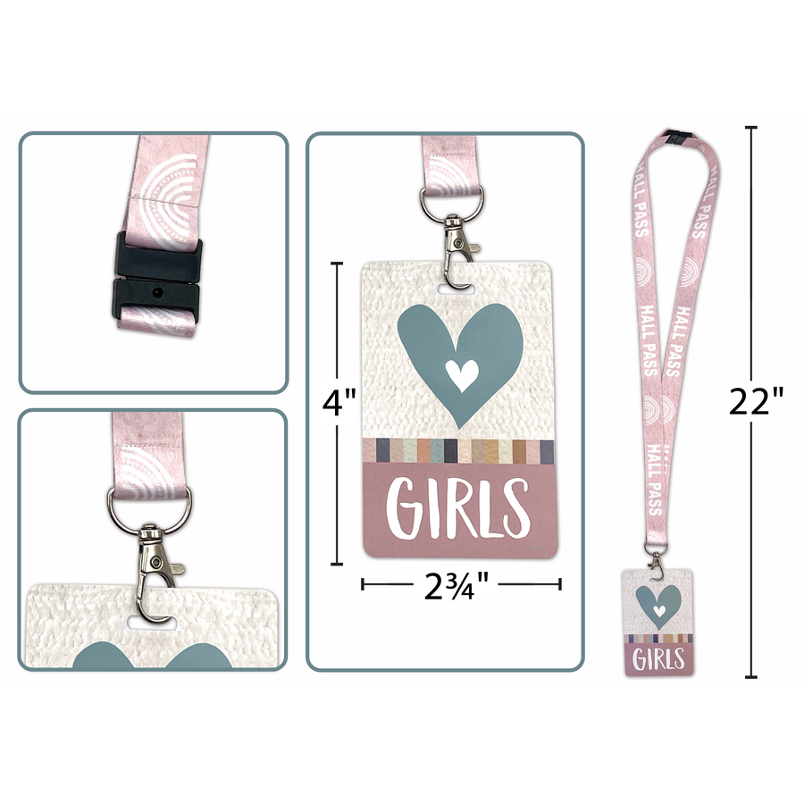 Everyone is Hall Pass Lanyards TCR20323 Teacher Created