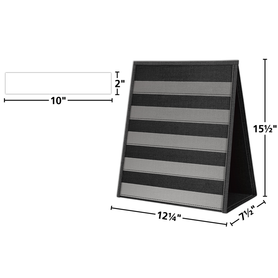 Black Desktop Pocket Chart TCR20374 Teacher Created Resources