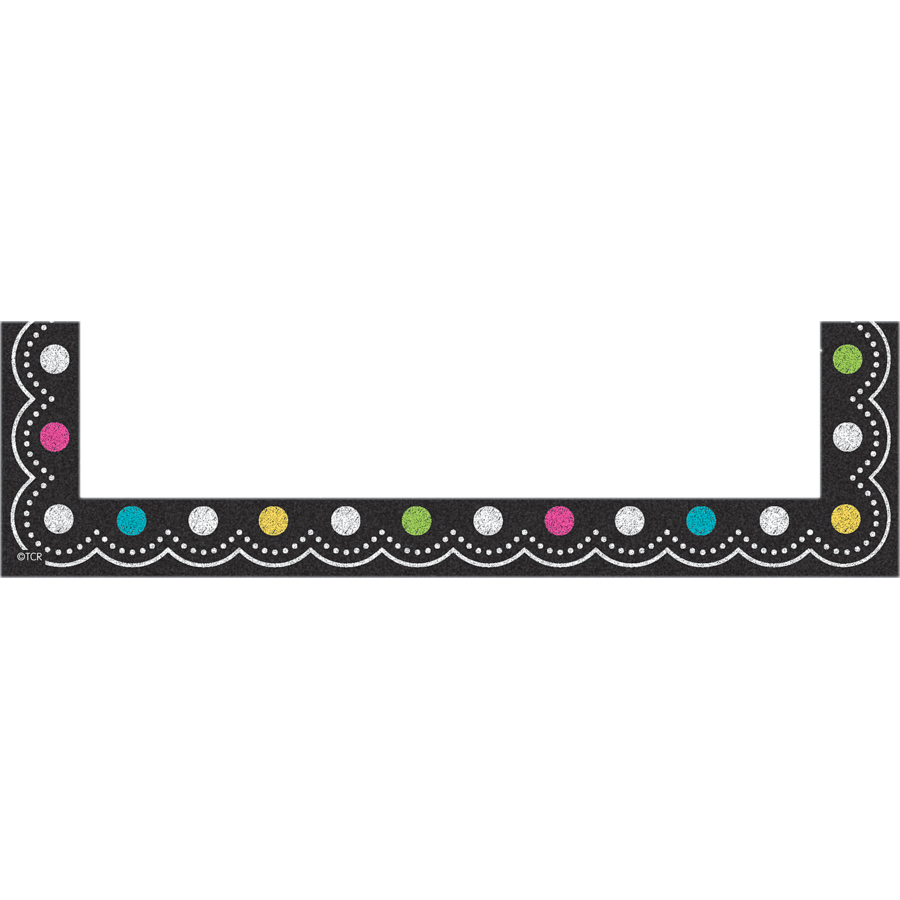 Teacher Created Resources (6 PK) Chalkboard Brights Magnetic Strips
