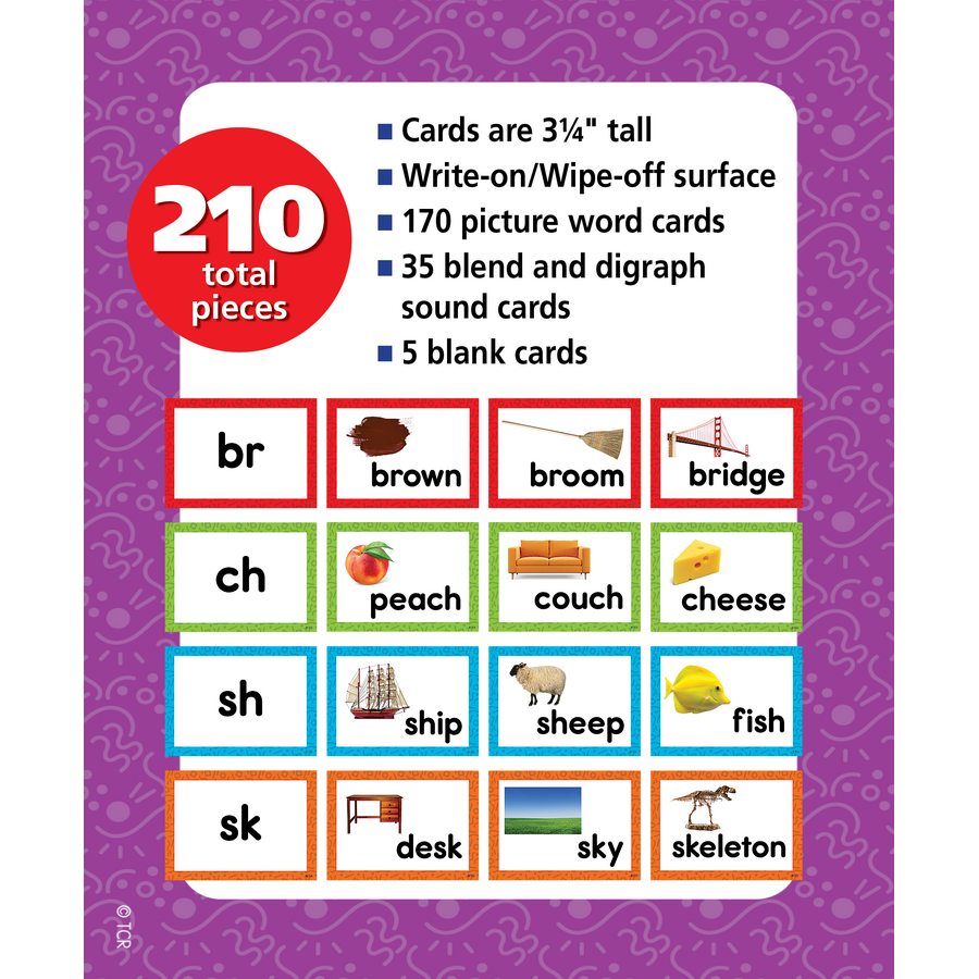 Consonant Blends And Digraphs Pocket Chart Cards Tcr20854 Teacher Created Resources 