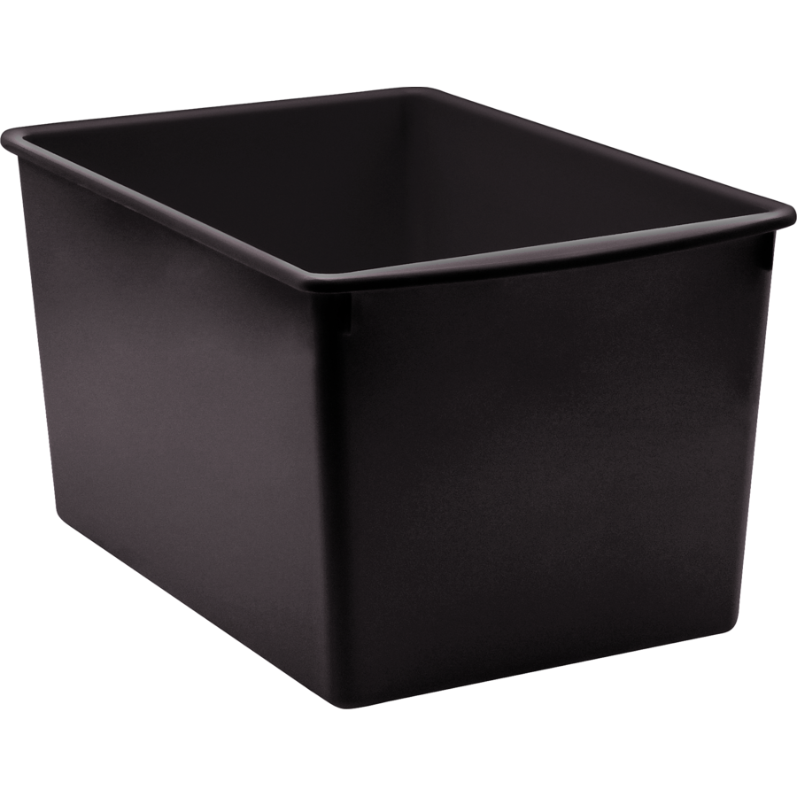 Black Plastic 80lt Bin and Lid - RBR