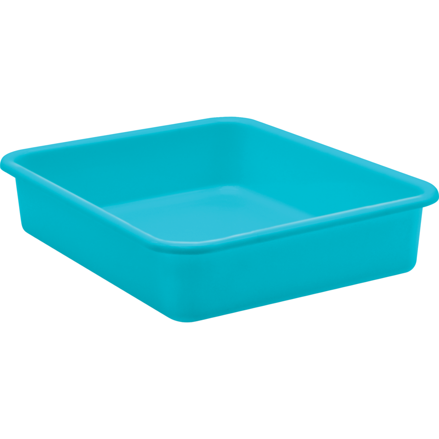 Teal Large Plastic Letter Tray 6 Pack