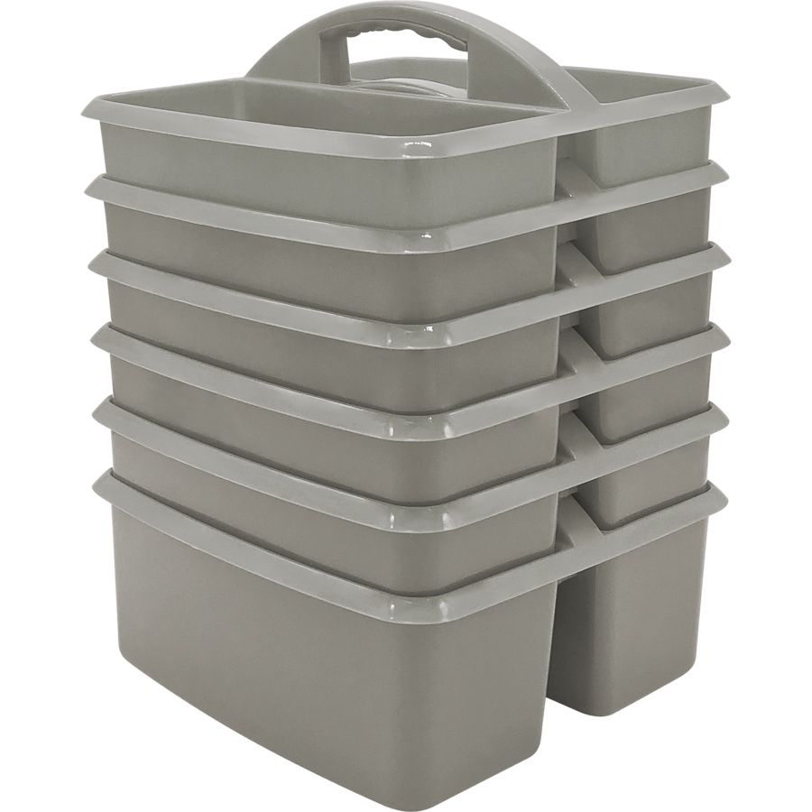 White Plastic Storage Caddy