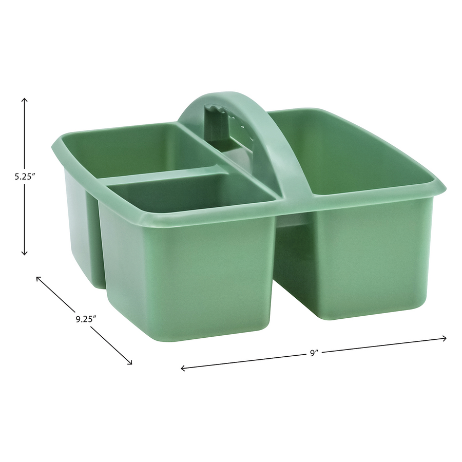 Teacher Created Resources® Eucalyptus Green Small Plastic Storage Bin, Pack  Of 6 : Target
