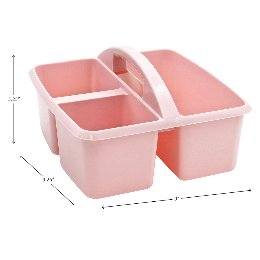 The Teachers' Lounge®  Pink Large Plastic Storage Bin