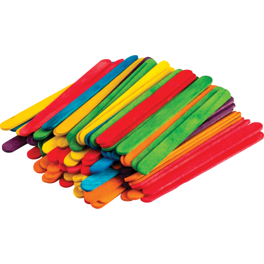 Stem Basics Multicolor Craft Sticks Count Tcr Teacher