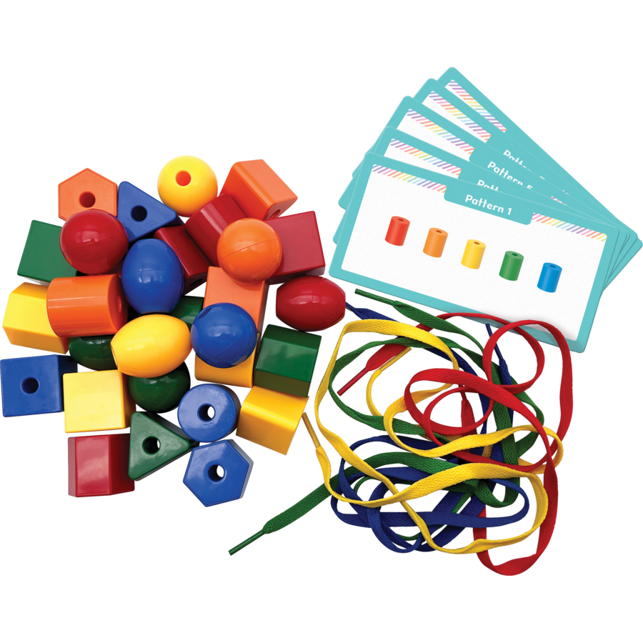 Lacing Beads TCR21033 Teacher Created Resources