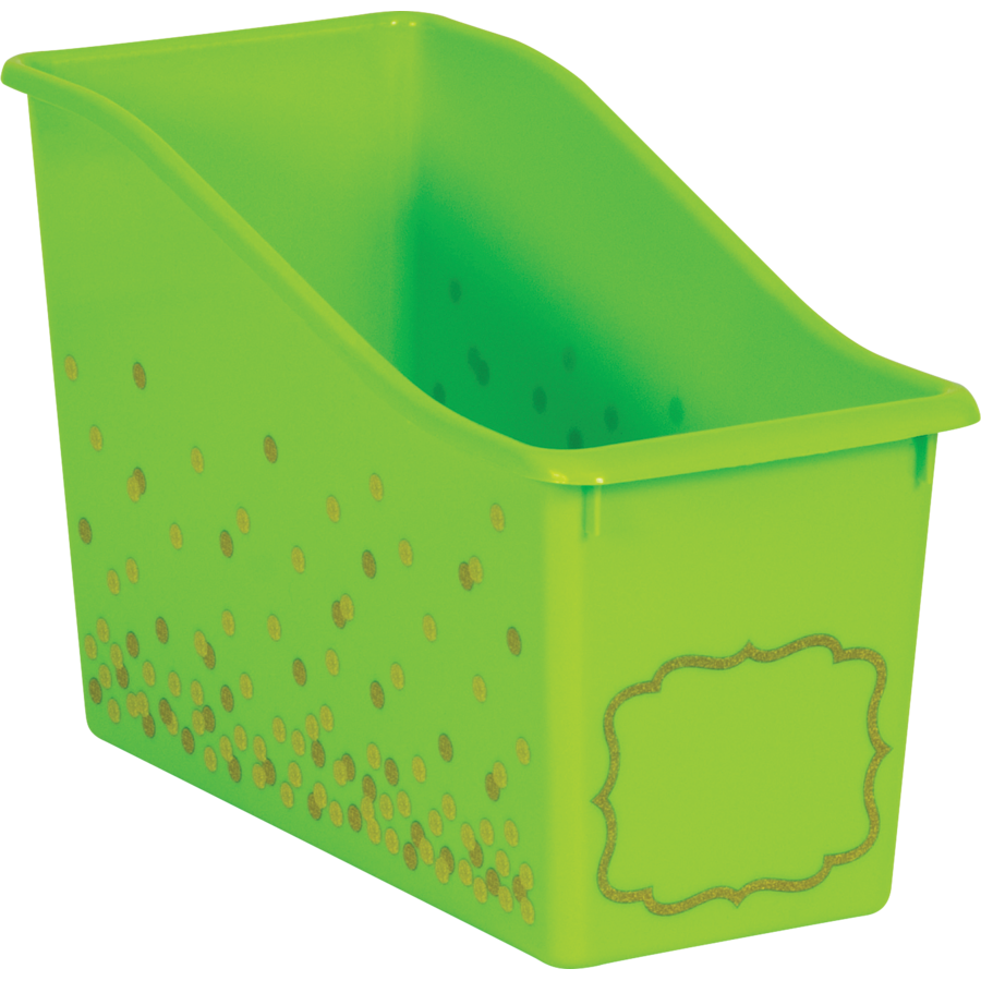 Jigsawpuzzlesmart Assorted Confetti Small Plastic Storage Bin - 6 Pack
