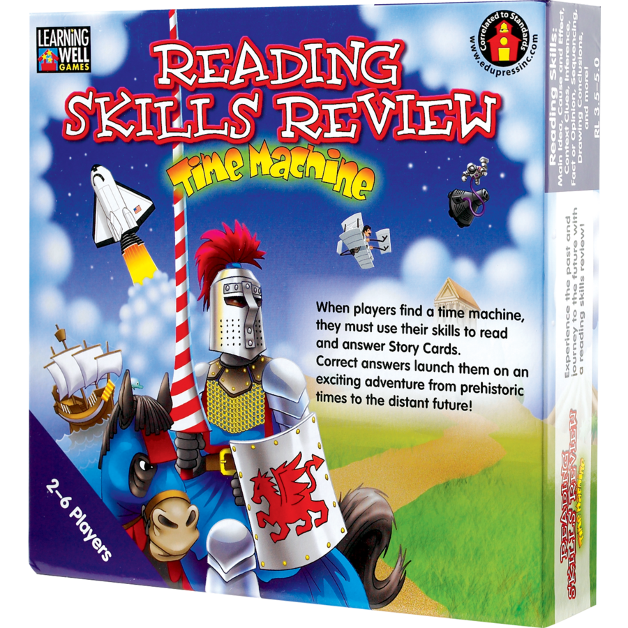 Reading Skills Review Game Blue Level TCR61051 Teacher Created
