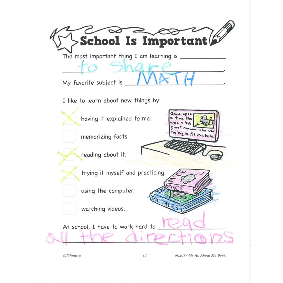 My Favorite Book Worksheet / Worksheet (Teacher-Made)