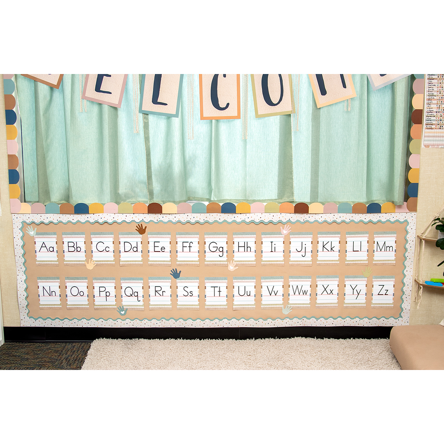 Everyone is Alphabet Bulletin Board TCR7120 Teacher Created