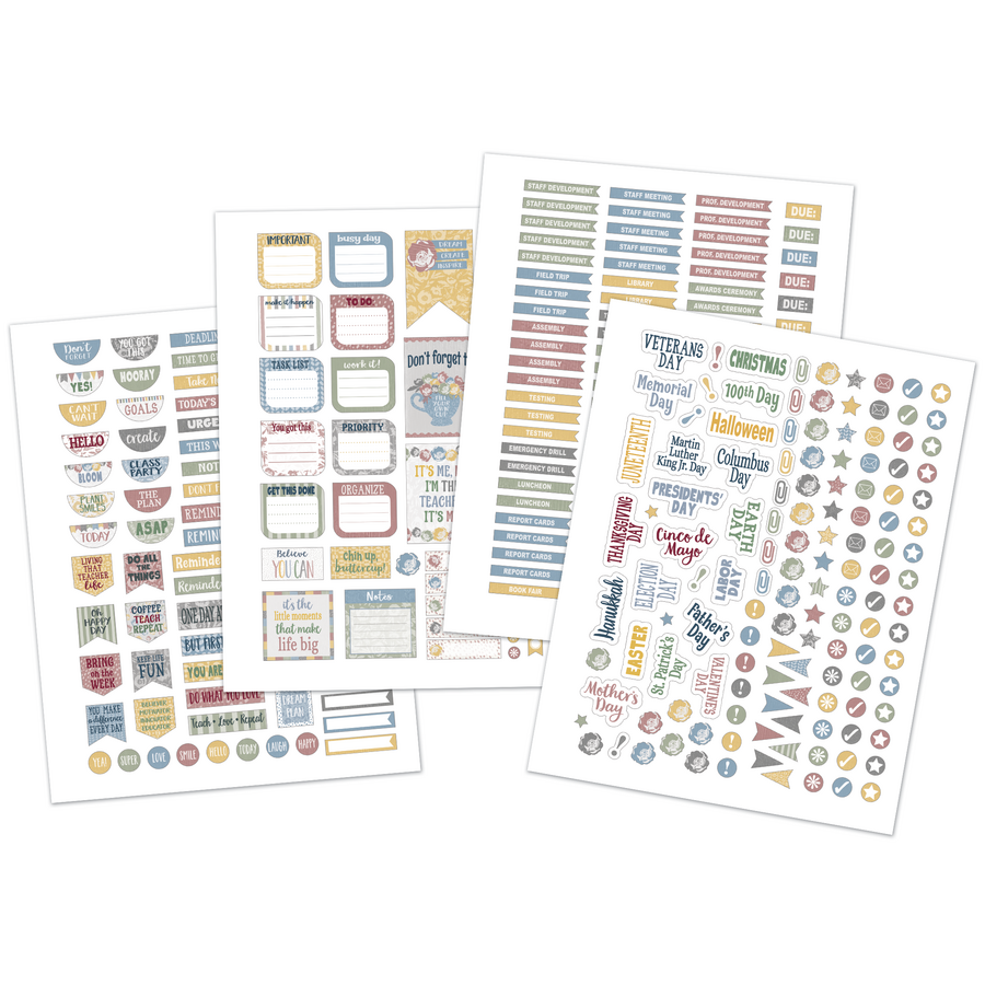 Classroom Cottage Teacher Planner Tcr7195 Teacher Created Resources