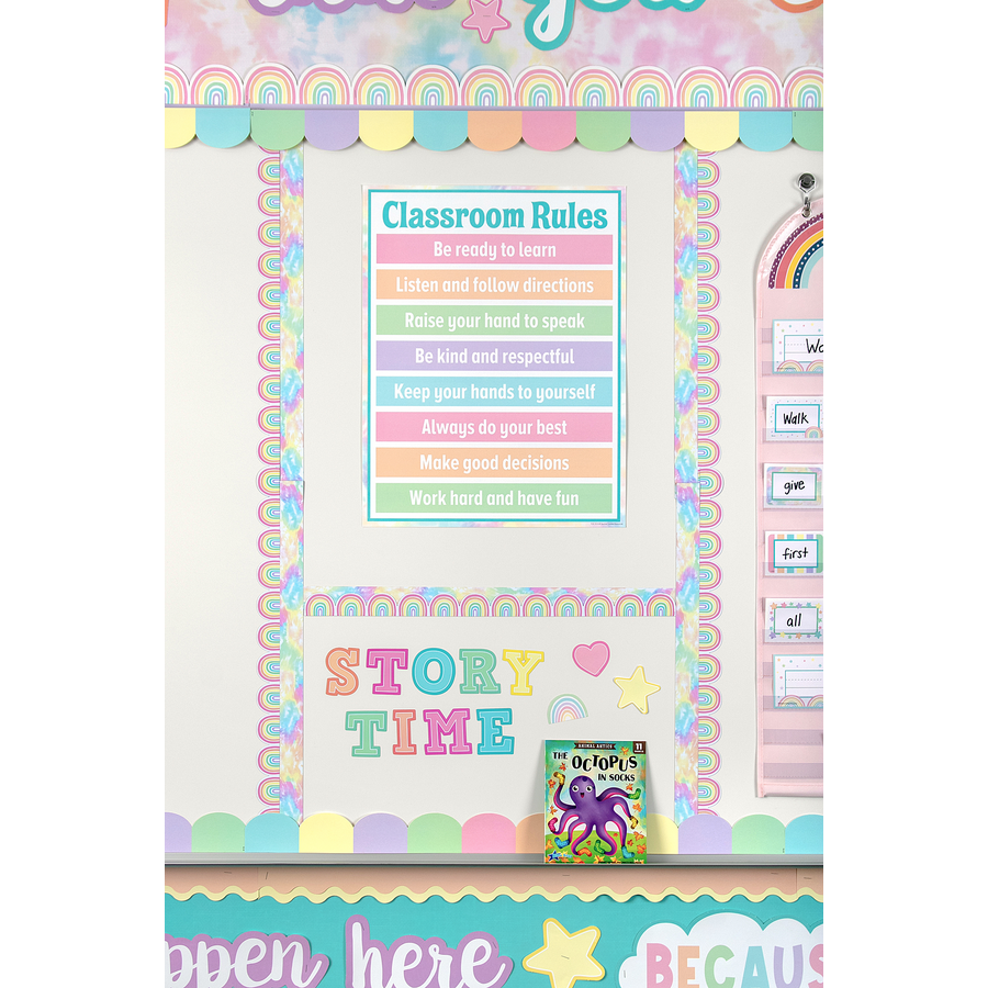 Pastel Pop Classroom Rules Chart Tcr7474 Teacher Created Resources 4788