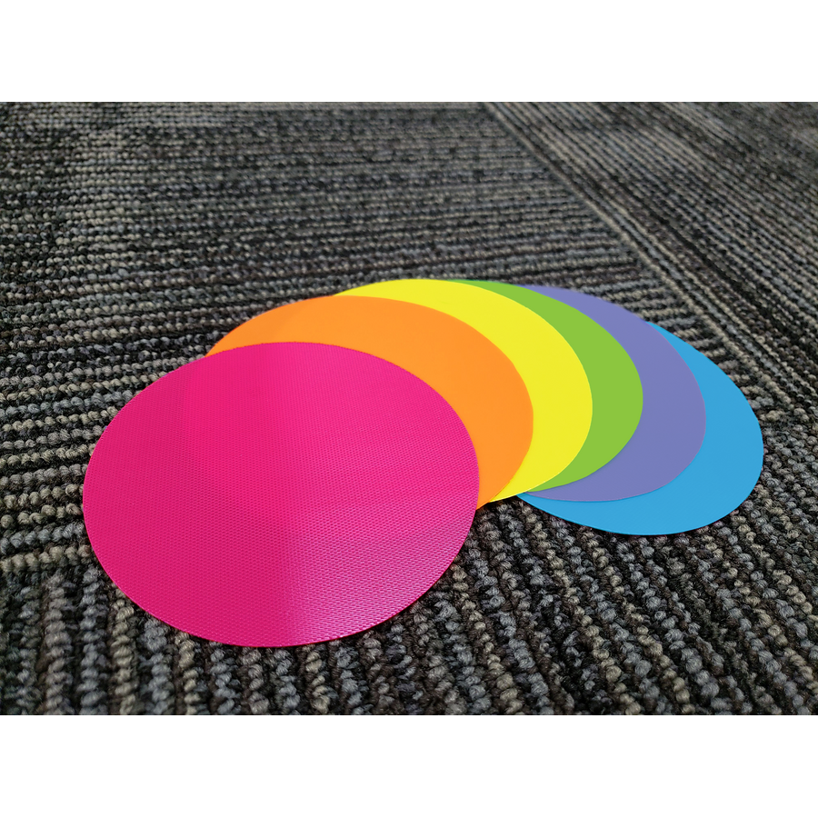 Teacher Created Spot On Floor Markers Colorful Circles - 4 (TCR