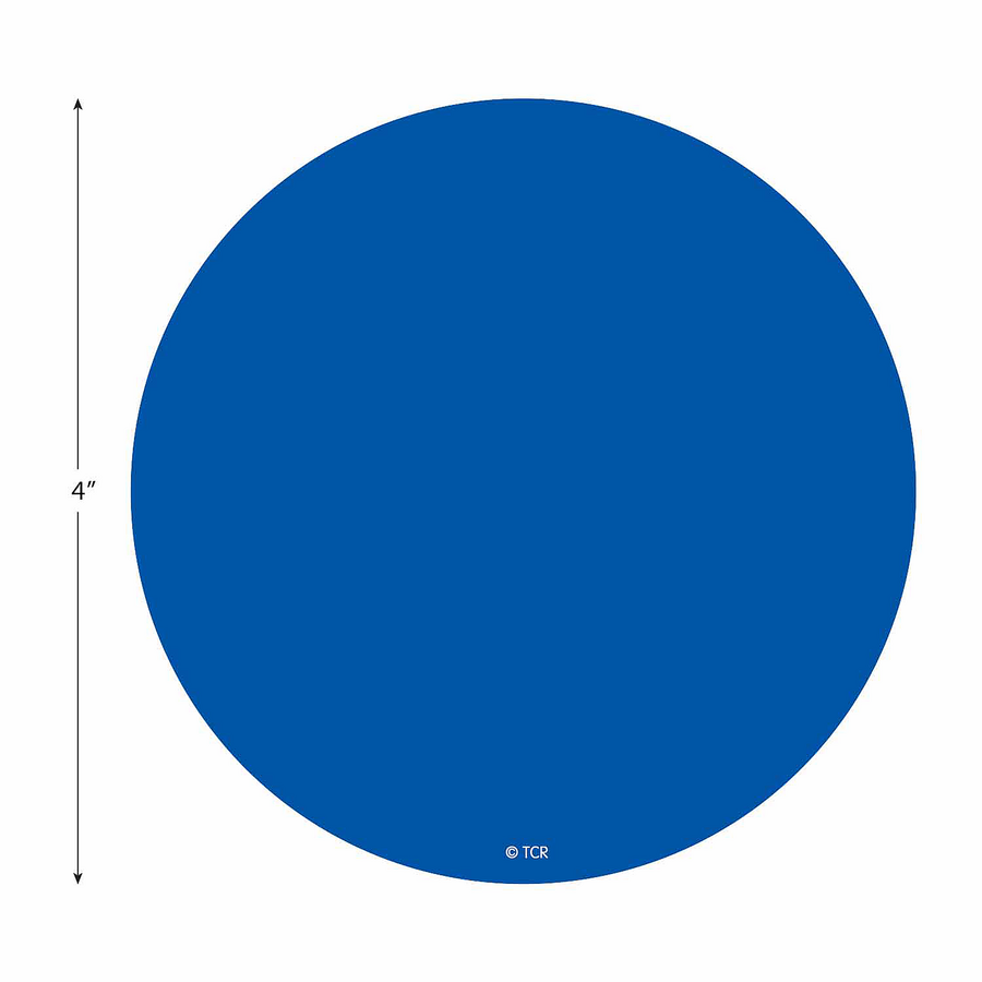 Teacher Created Spot On Floor Markers Colorful Circles - 4 (TCR