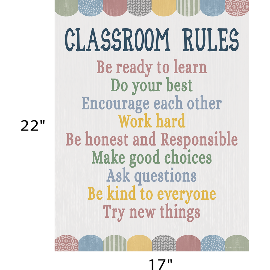 Classroom Cottage Classroom Rules Chart TCR7888 Teacher Created classroom-cottage-classroom-rules-chart-tcr7888-teacher-created