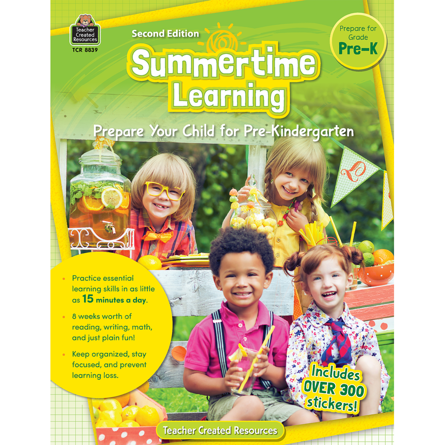 Summertime Learning PreK - TCR8839