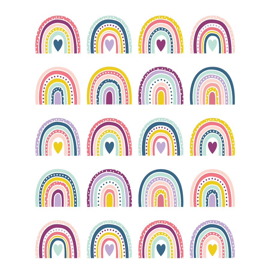 Teacher Created Resources Oh Happy Day Rainbows Stickers