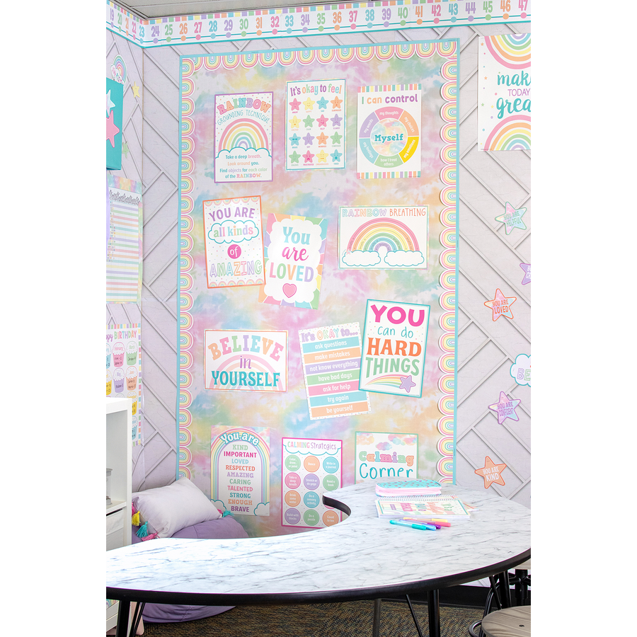 Better Than Paper Bulletin Board Roll, Tie-Dye, 4-Pack - TCR32454, Teacher  Created Resources