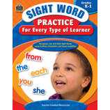 Sight Word Practice for Every Type of Learner Grade K-1