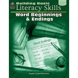 Building Basic Literacy Skills: Word Beginnings & Endings