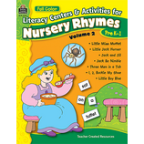 Full-Color Literacy Centers & Activities for Nursery Rhymes Volume 2