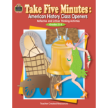 Take Five Minutes: American History Class Openers