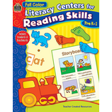 Full-Color Literacy Centers for Reading Skills