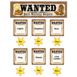 Wanted: Western Helpers Mini Bulletin Board