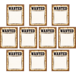 Western Wanted Posters Accents
