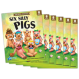 Animal Antics: Six Silly Pigs - Short Vowel i Reader - 6 Pack