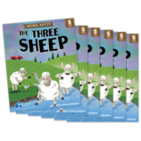 Animal Antics: The Three Sheep - Long e Vowel Reader - 6 Pack