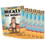 Animal Antics: Mickey the Monkey - Long e Vowel Reader - 6 Pack