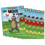 Animal Antics: The Mole at Home - Long o Vowel Reader - 6 Pack