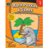 Ready-Set-Learn: Math Puzzles and Games Grade 1