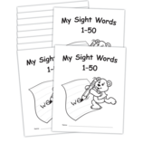 My Own Sight Words 1–50, 10-pack