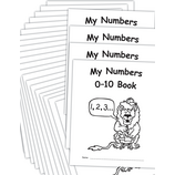 My Own Numbers 0–10 Book, 25-pack