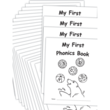 My Own First Phonics Book, 25-pack