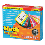 Math in a Flash Cards: Subtraction