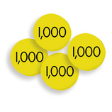 Sensational Math 100 Thousands Place Value Discs Set