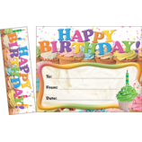 Happy Birthday Cupcakes Bookmark Awards