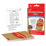 Informational Text Practice Cards Red Level