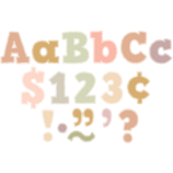 Terrazzo Tones Bold Block 4" Letters Combo Pack