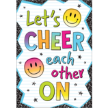 Let’s Cheer Each Other On Positive Poster