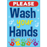 Wash Your Hands Positive Poster