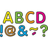 Neon Brights Classic 2" Magnetic Letters