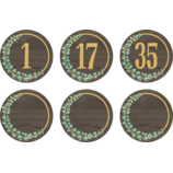Eucalyptus Numbers Magnetic Accents