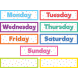 Colorful Magnetic Days of the Week