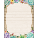 Rustic Bloom Blank Chart